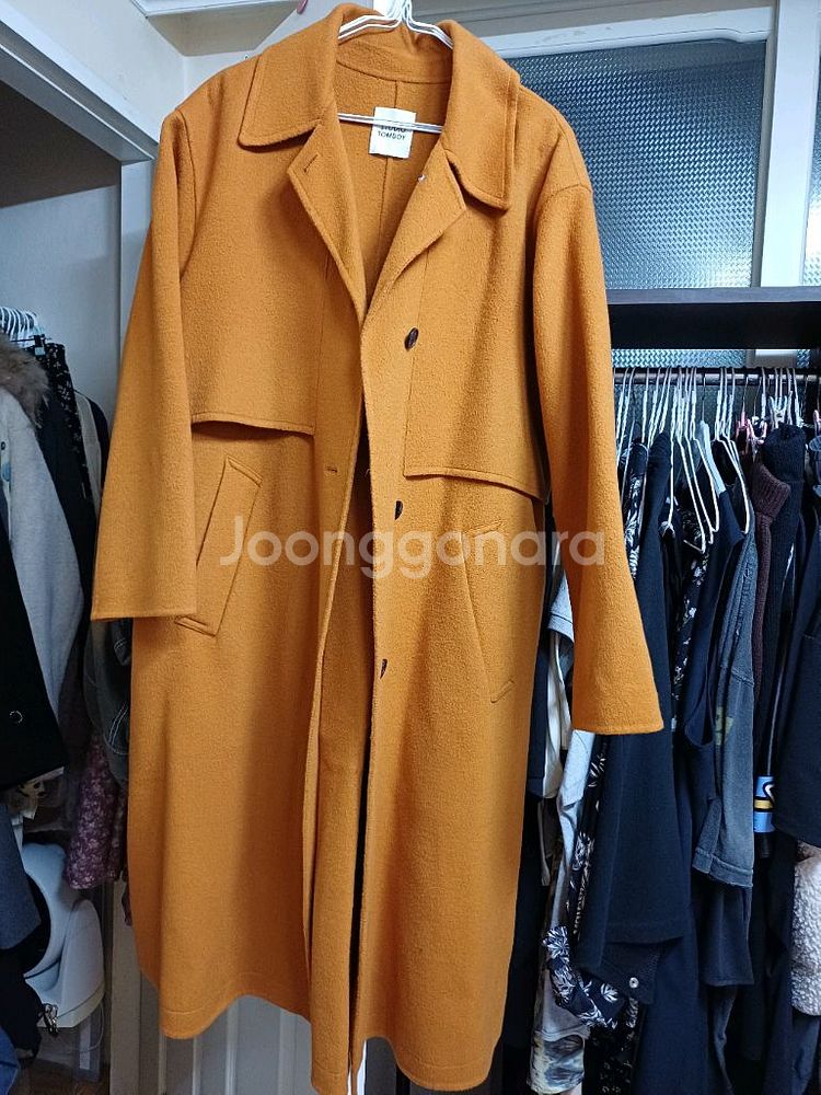 스튜디오톰보이 오버핏 핸드메이드코트--0