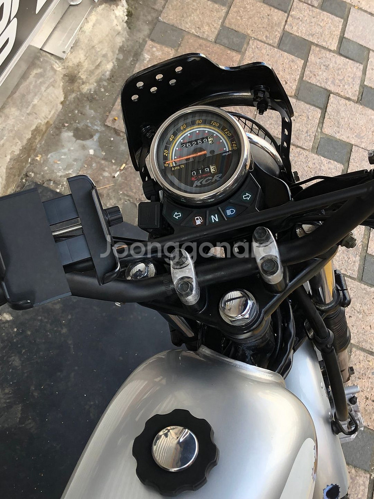 킴코 kcr125 트래커 커스텀 바이크 판매--2