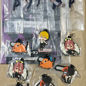 수정)체인소맨 쿠지아크릴,러버스트랩/레제 메가아크릴