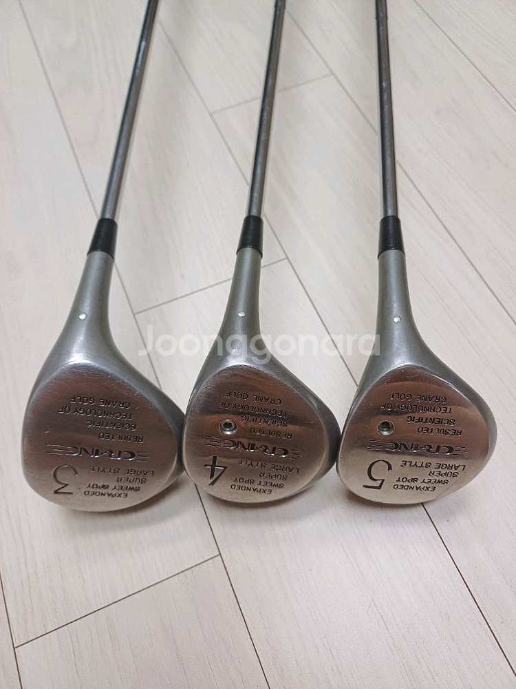 크레인 골프 우드 세트(3, 4, 5번)--1