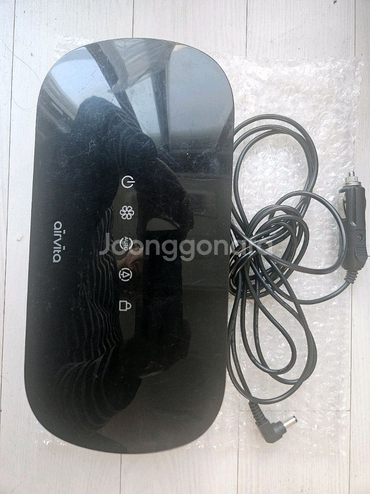 에어비타 차량용 공기청정기 블랙--0