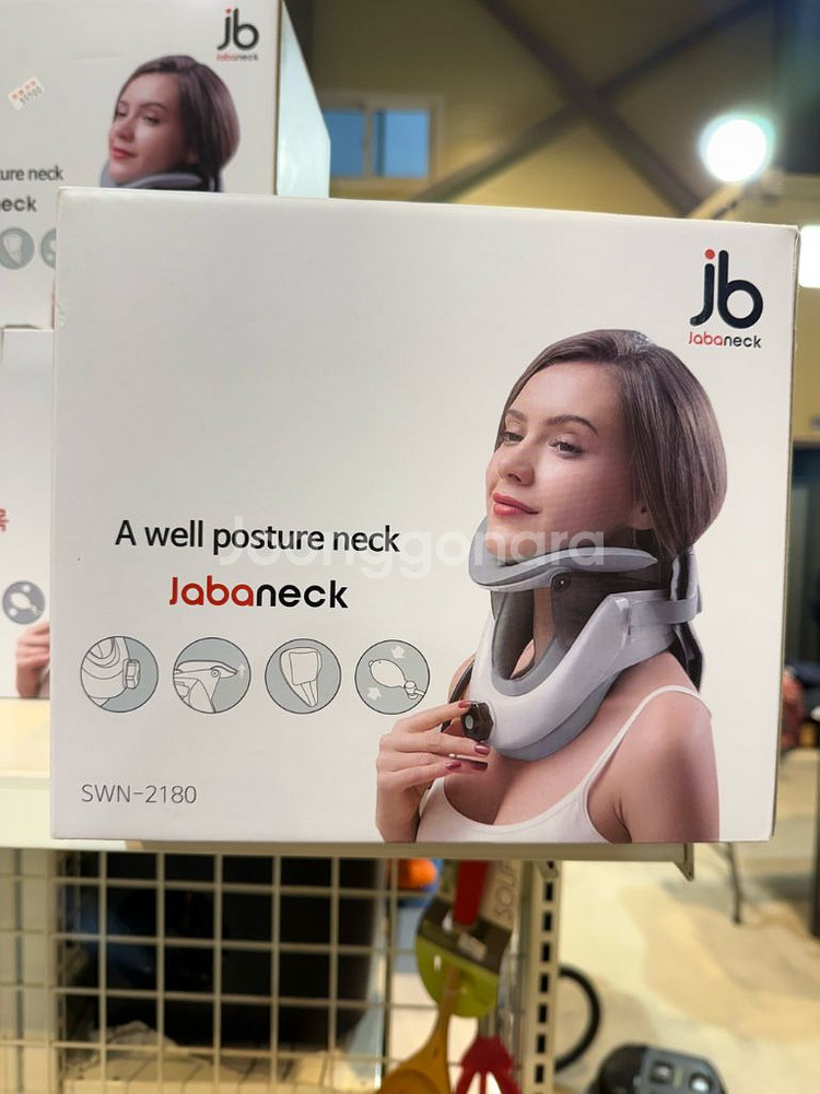 자바넥 목스트레칭 기구 새상품--0