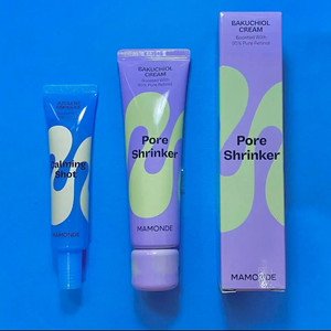 [새제품]마몽드 바쿠치올/레티놀 원터크림+카밍샷 앰플