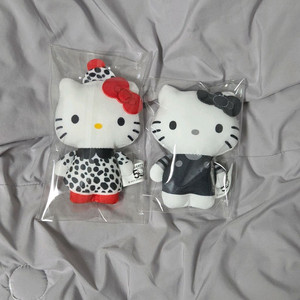 일괄)흑백키티 해피밀 일본 맥도날드 헬로키티 50주년 이미지