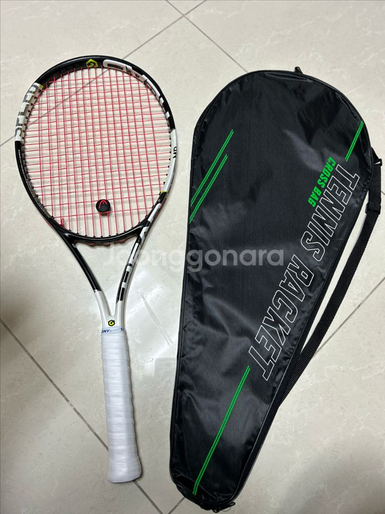 헤드 스피드 MP 테니스 라켓 + 가방 판매--0
