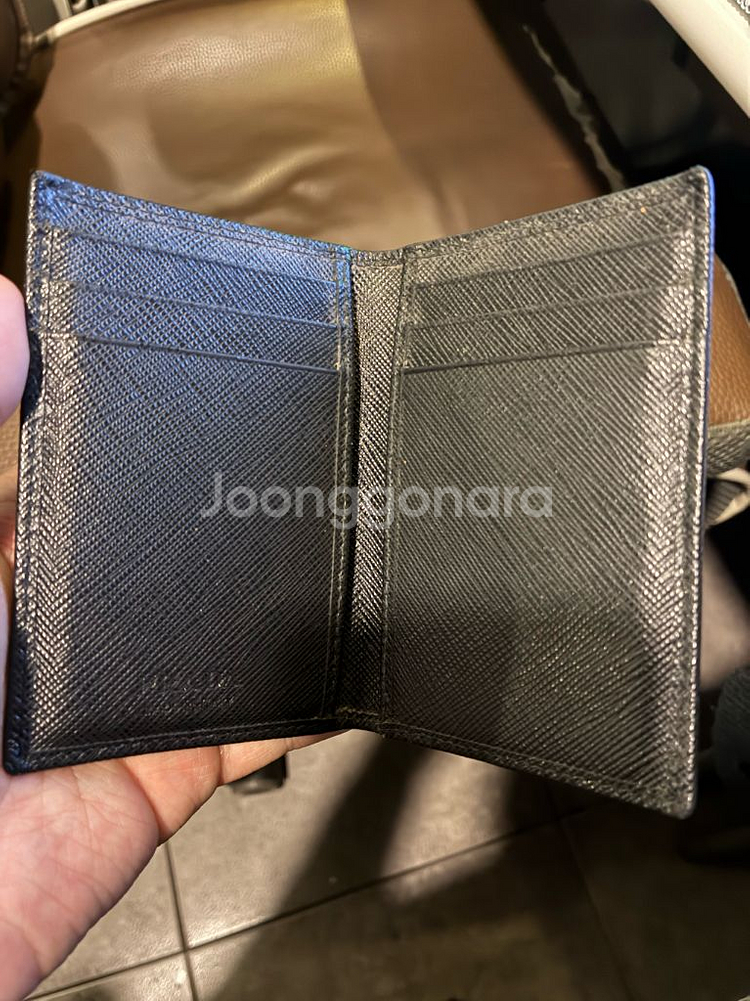 프라다 사피아노 카드홀더--3