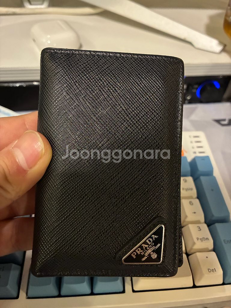 프라다 사피아노 카드홀더--5