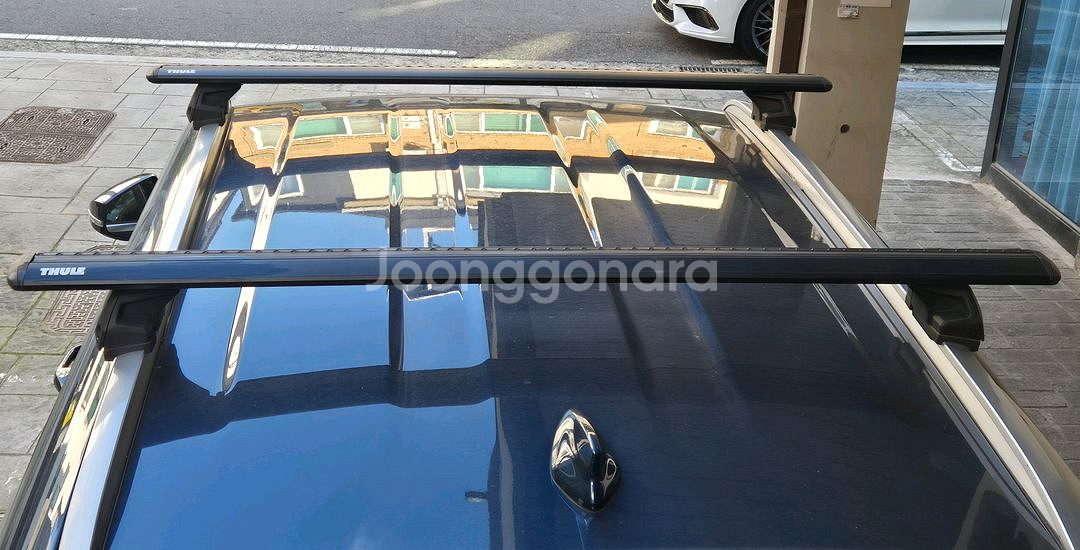 툴레 에보플러쉬레일 차량 가로바(7106) 블랙--1