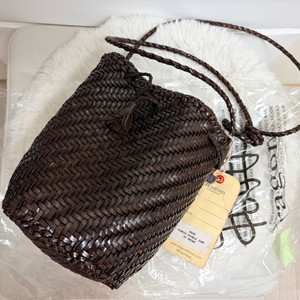 드래곤디퓨전 드래곤백 폼폼 더블 점프 백 다크브라운