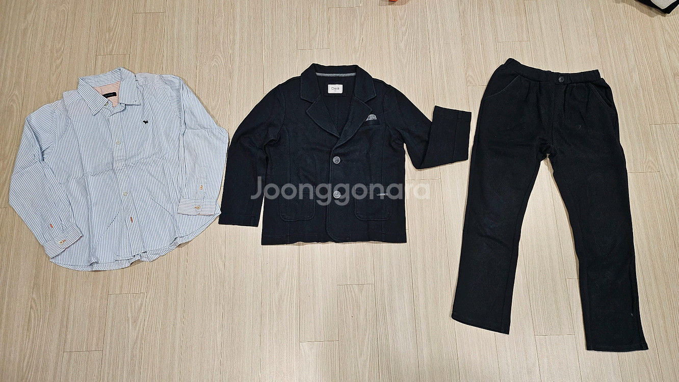 130사이즈 남아 정장세트--0