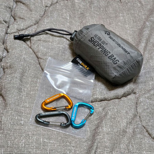 씨투써밋 울트라실 쇼핑백, 카라비너 일괄 판매