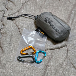 씨투써밋 울트라실 쇼핑백, 카라비너 일괄 판매