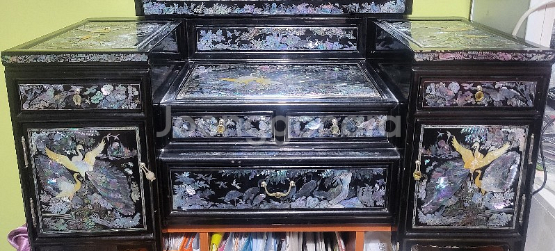 전통자개장롱 12자, 100만원에 판매합니다(상태좋음)--7