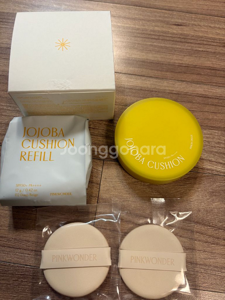 핑크원더 호호바쿠션 02딥베이지--0