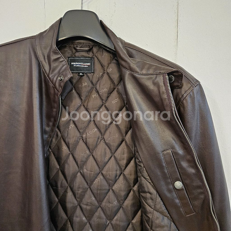 (일본판) 폴던 남성 가죽 라이더 자켓 XL 실측100--3