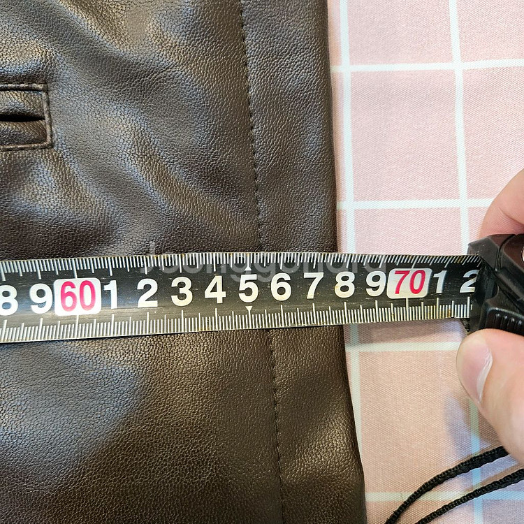 (일본판) 폴던 남성 가죽 라이더 자켓 XL 실측100--9