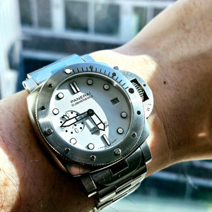 파네라이 섭머저블 비앙코 42mm (브레이슬릿 포함)