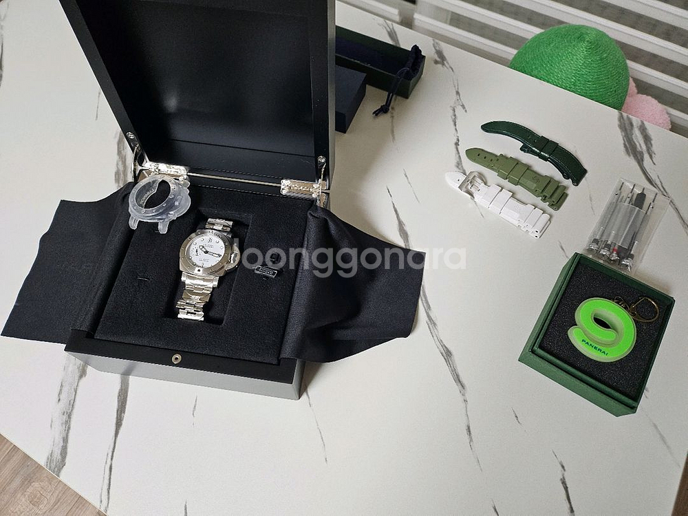 파네라이 섭머저블 비앙코 42mm (브레이슬릿 포함)--3