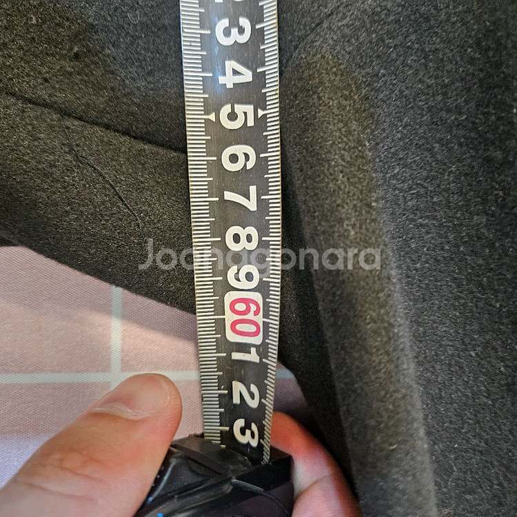 DBYM 블랙 울 롱코트 105--6