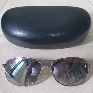 빅터앤랄프 레더 보잉 미러 선글라스 71-0061번