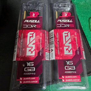 노트북용램 DDR5 4800MHZ 16GB 2개 미사용