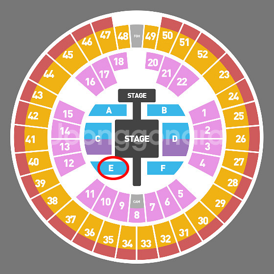 god 콘서트 - 서울 6(토) 스탠딩 E구역 2연석--0