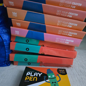 키즈엠 잉글리시 크레용 C단계 12권 + 플레이펜포함