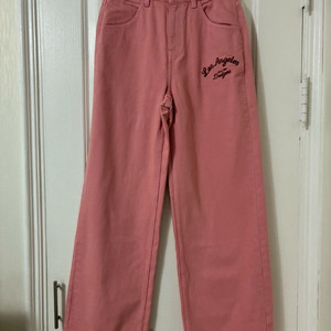 (새상품) 엠엘비 핑크 데님 팬츠 - S사이즈