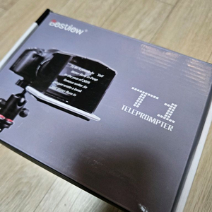 베스트뷰 프롬프터 팝니다.