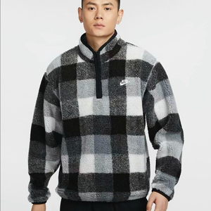 나이키 클럽 윈터라이즈드 하프 집업 플리스 양털 자켓