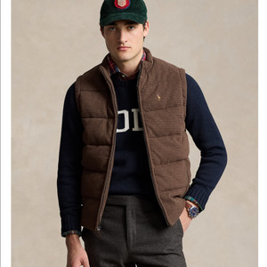 폴로 랄프로렌 남성 이스테이트 립 풀 집업 베스트 L