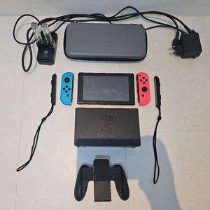 닌텐도 스위치 본체 풀박스(내장 게임2개)