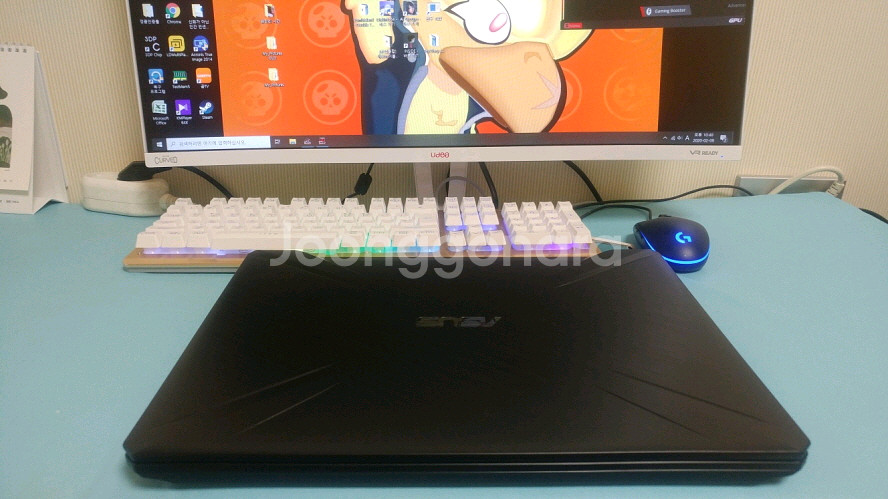 아수스 TUF 게이밍 노트북/라이젠7,GTX1650--2