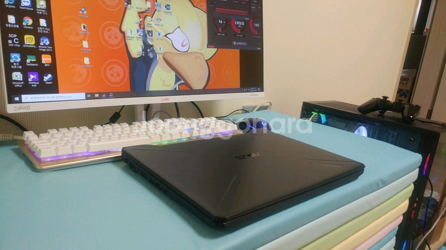 아수스 TUF 게이밍 노트북/라이젠7,GTX1650--3