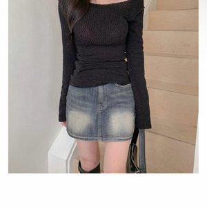 히니크 코밋 니트 블랙