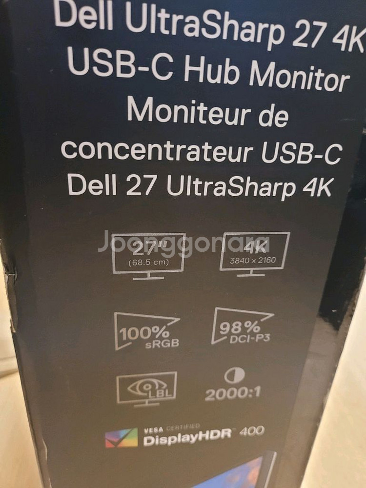 DELL 고사양 게임용 모니터 4K모델명 U2723QE--5
