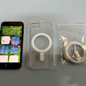 아이폰se3 64기가,배터리76프로,정품케이블 포함세컨