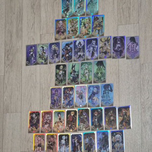 원신 일성소 포카 44장 푸리나 벤티 나히다 라슬