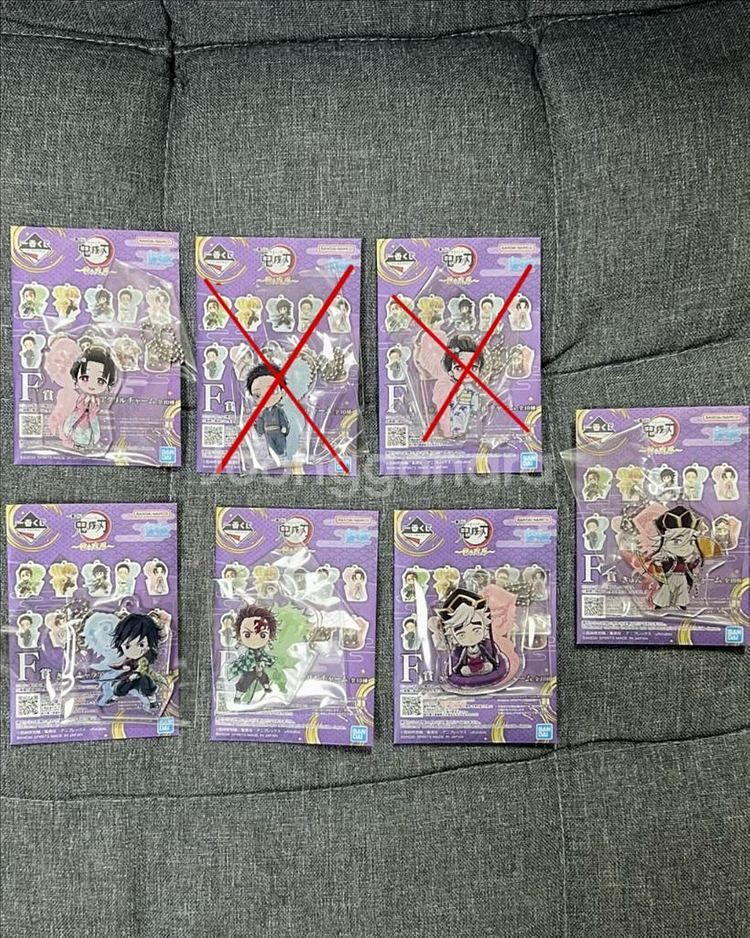 최저가!!)귀멸의칼날 번개의형제 제일복권D,E,F,G상--2