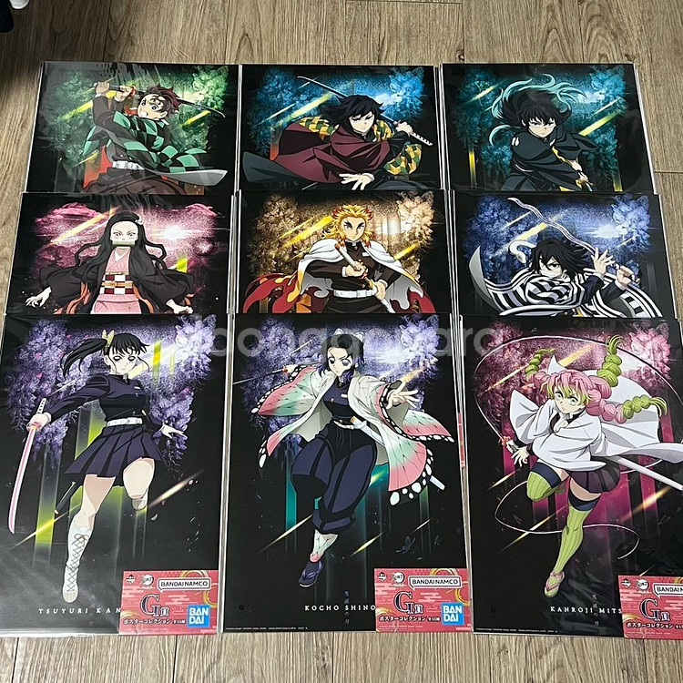 최저가!!)귀멸의칼날 번개의형제 제일복권D,E,F,G상--3