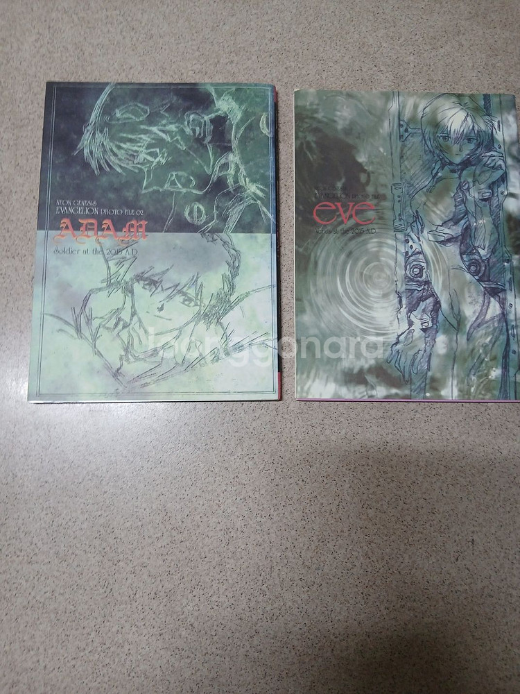 신세기 에반게리온 포토 파일 ADAM,EVE 총2권--0