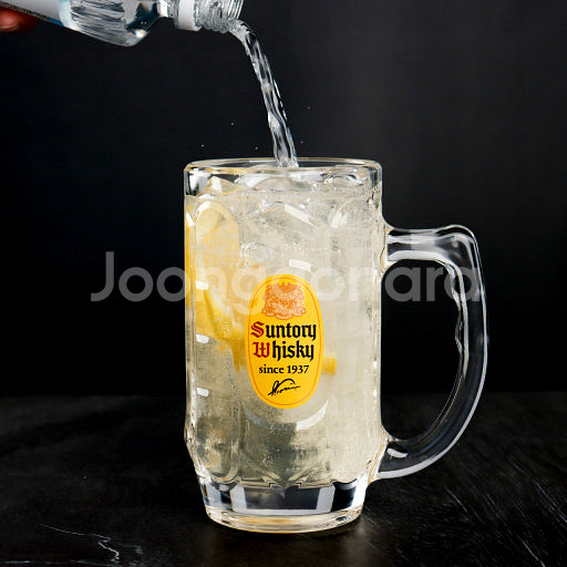 산토리 하이볼 맥주 잔 술잔--1