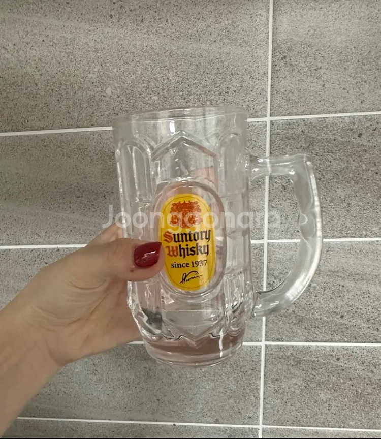 산토리 하이볼 맥주 잔 술잔--2