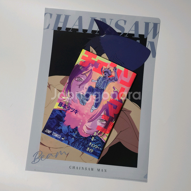 체인소맨 레제편 영화 한정 특전 소책자 및 클리어 파일--0