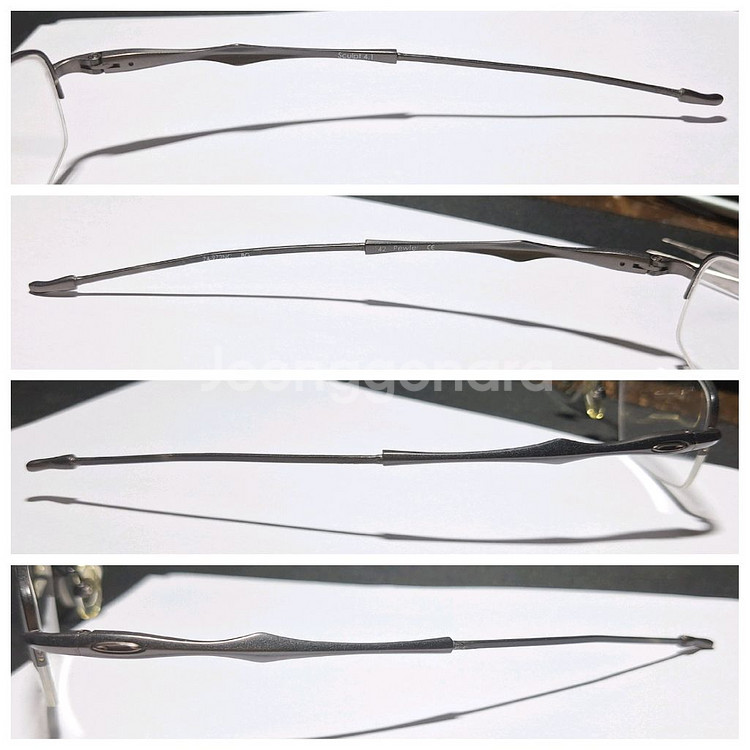 오클리 Sculpt 4.1 빈티지 명품안경 반무테--5