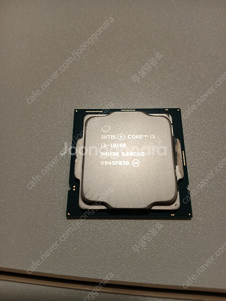 인텔 10세대 i3-10100 CPU 판매합니다--0
