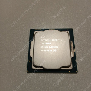 인텔 10세대 i3-10100 CPU 판매합니다