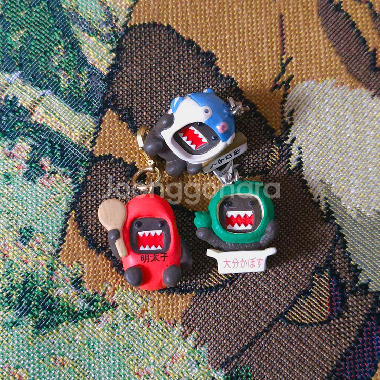 [일본정품] 일괄 고전 도모군 파우치 동전지갑 키링--3