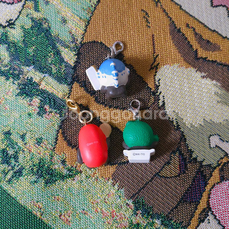 [일본정품] 일괄 고전 도모군 파우치 동전지갑 키링--5