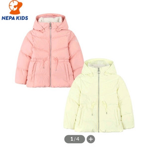 [새제품] 네파키즈 다운 점퍼 #145 핑크